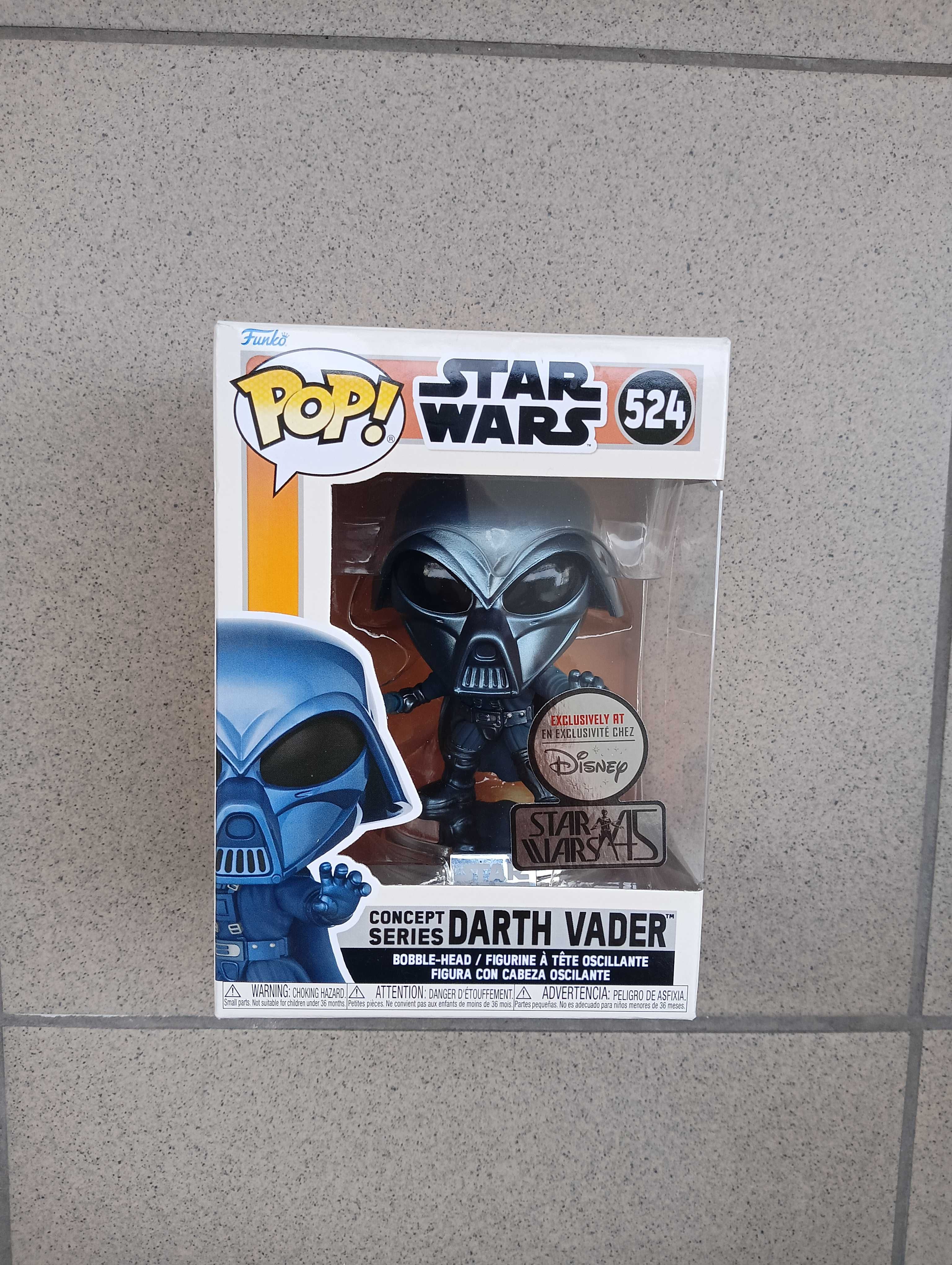 Funko pop Star Wars Darth Vader concept series disney exclusive 524 !