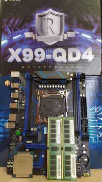 Комплект Xeon E5-2690v3 / 16-32-64GB DDR4 /Huananzhi X99-QD4 LGA2011v3