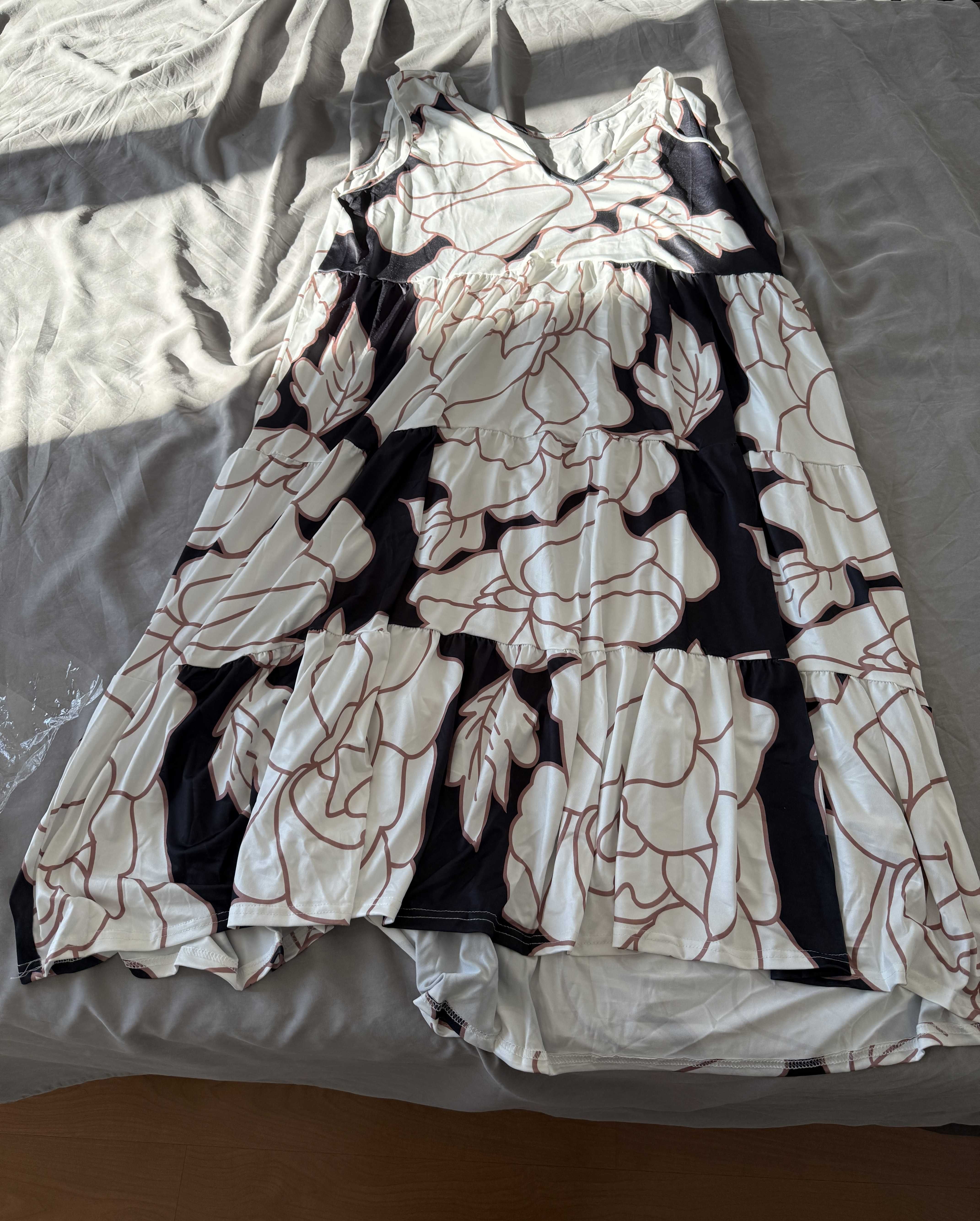 Vestido sem mangas tamanho XL