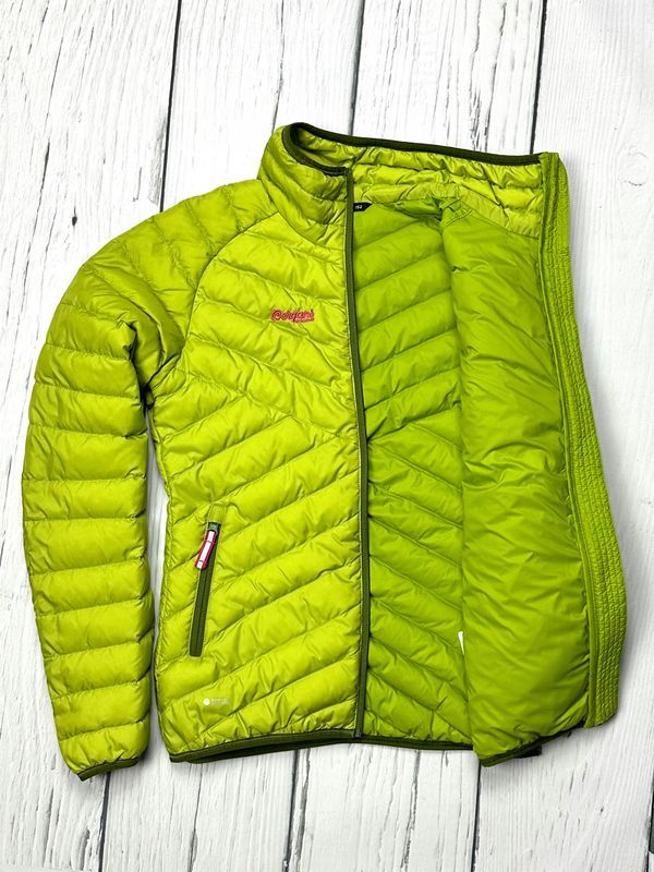 Bergans Josten Down Puchowa Kurtka Dziewczęca Pikowana Logowana r. 152