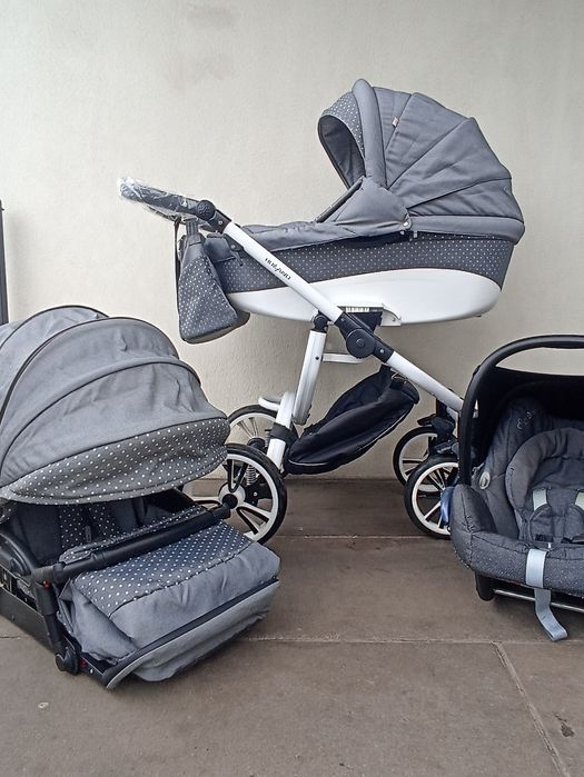 Wózek 3/1,4/1 Bebetto Holland z fotelikiem maxi Cosi