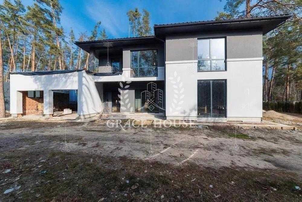 БЕЗ% Продажа дома(340м) среди сосен, п.Плюты, Козин Конча-Заспа в лесу