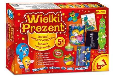 Wielki Prezent - zestaw 6 zabawek