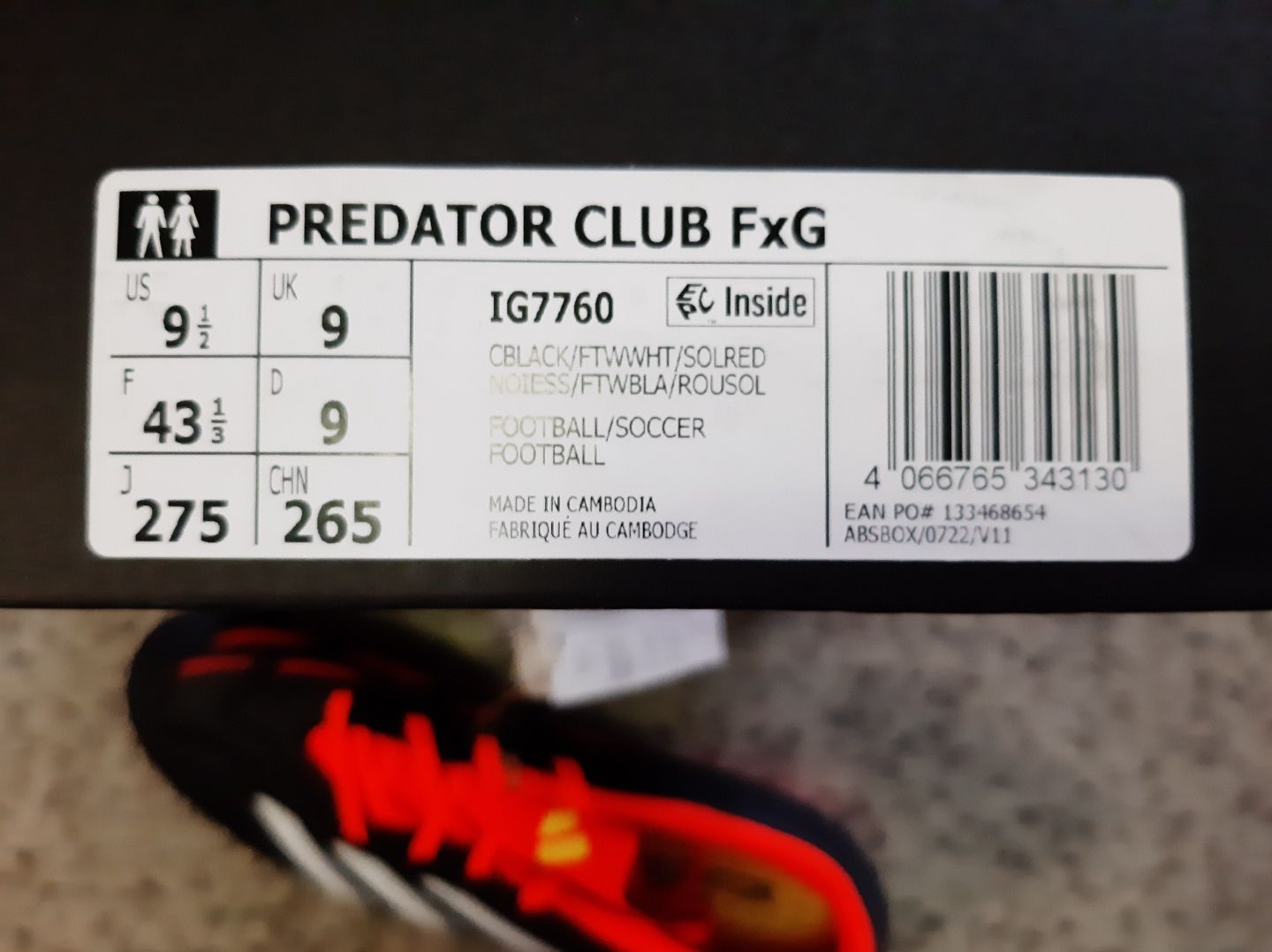 Buty "korki" ADIDAS Predator Club FxG kilka rozmiarów