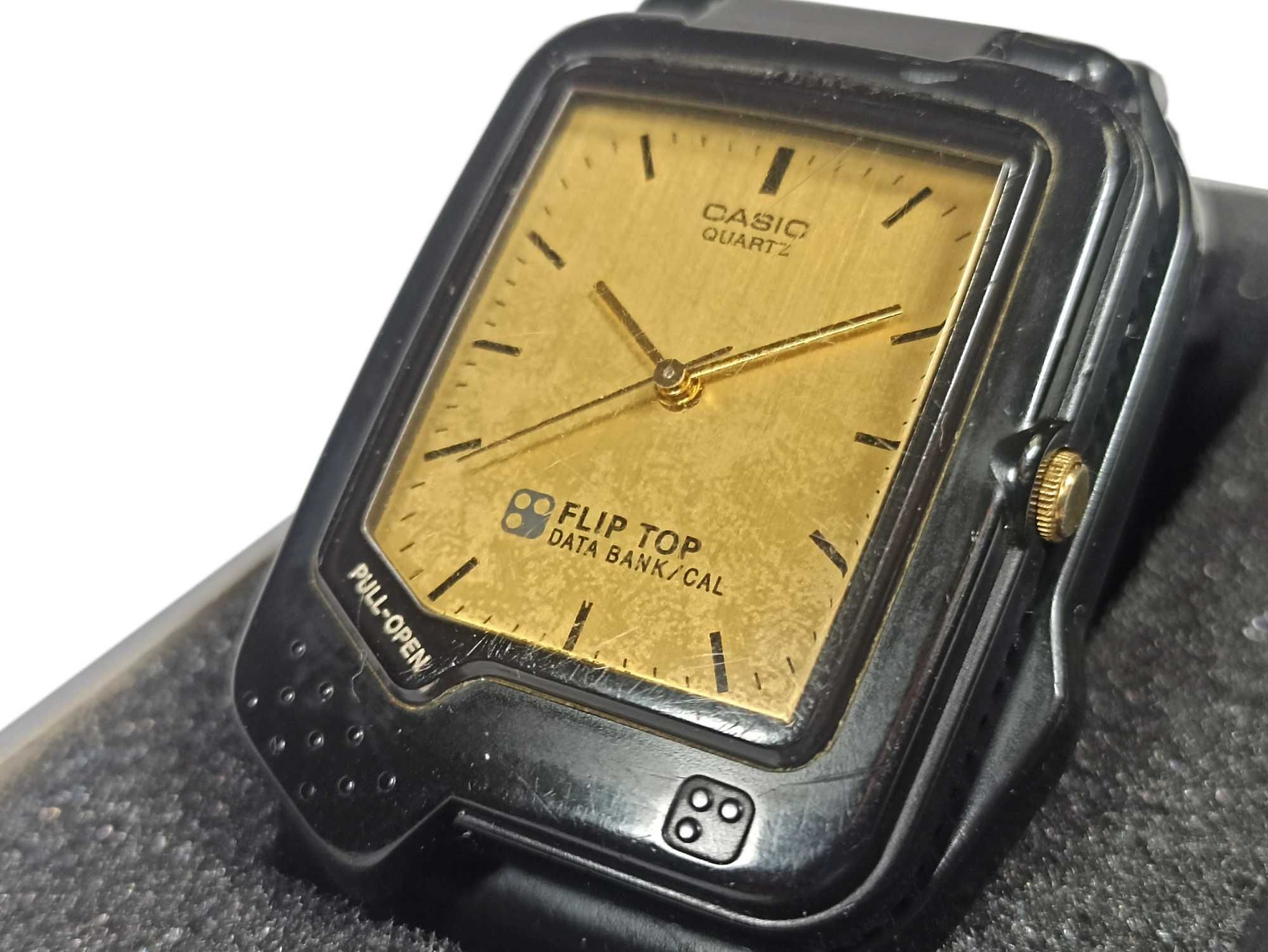 Zegarek CASIO FTP-30 FLIP Champagne Dial Face vintage