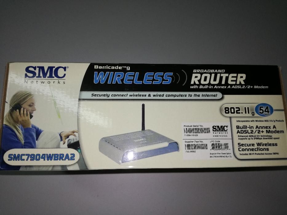 Router SMC ADSL Barricade g