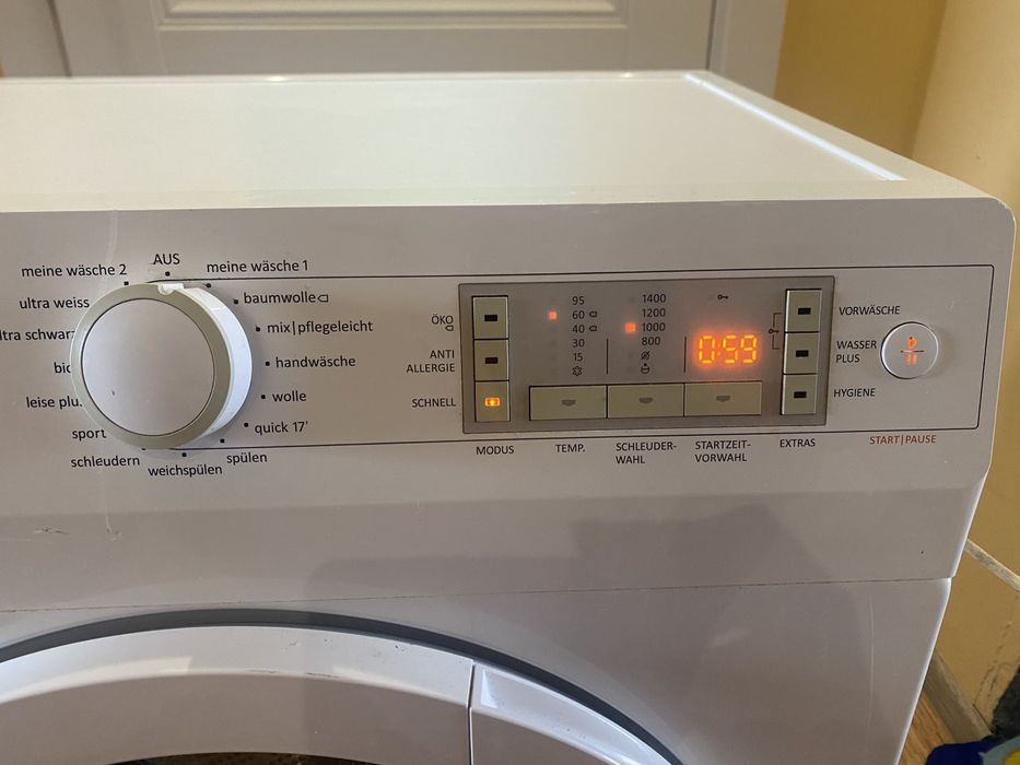 Пральна машина з Німеччини пралка