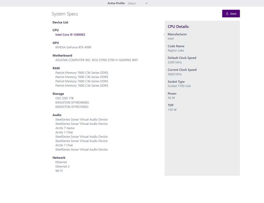 PC Gaming/Workstation RTX4090, i9-13900KS 64GB RAM