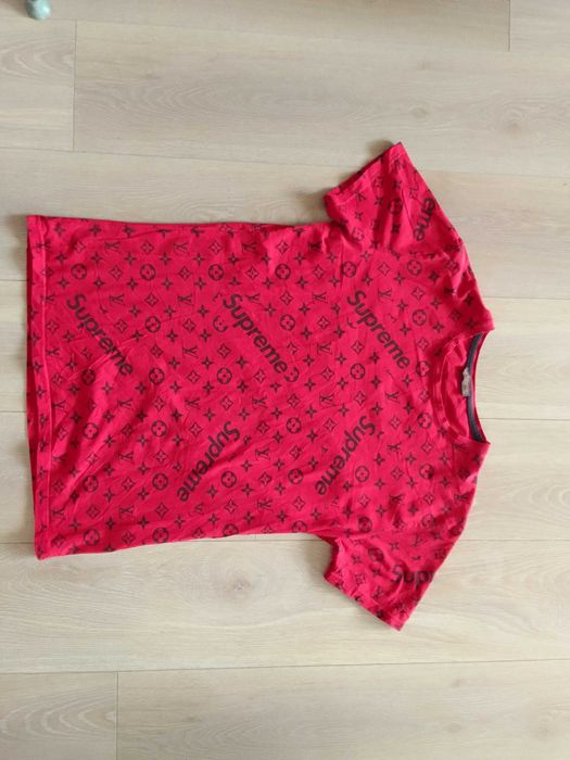 Koszulka lv Louis Vuitton supreme L