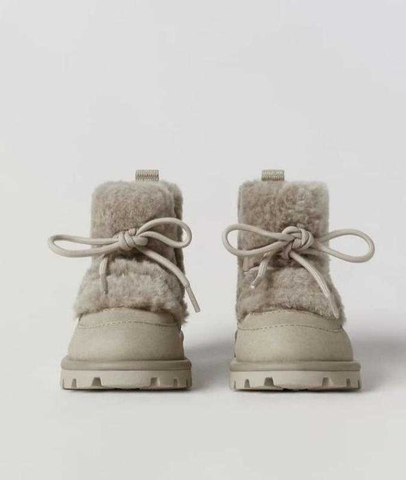 Зимові черевики Zara для дівчинки