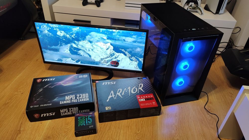 Komputer Gamingowy + Monitor
