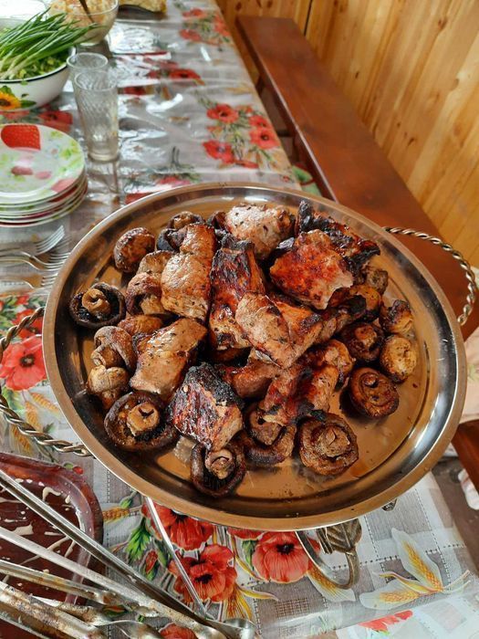 Садж витой 36 см для подогрева шашлыка. Это самый лучший подарок!