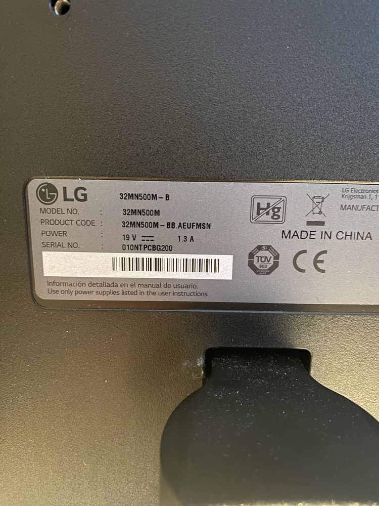 Monitor LG 32 cale