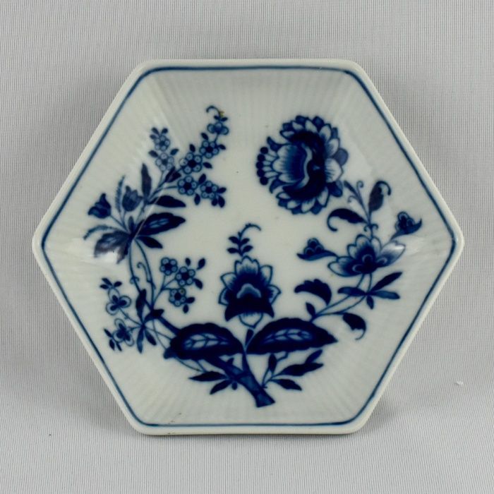 Covilhete sextavado Porcelana Vista Alegre, decoração Margão