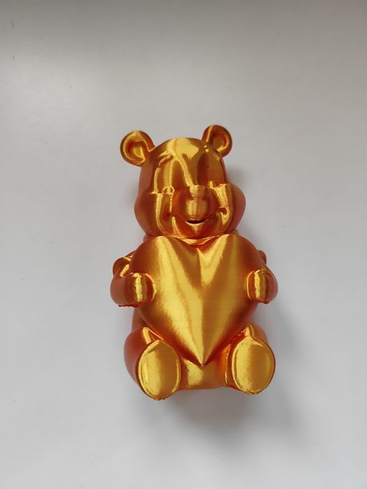 Фігурка ведмедик роздрукована на 3d принтері
