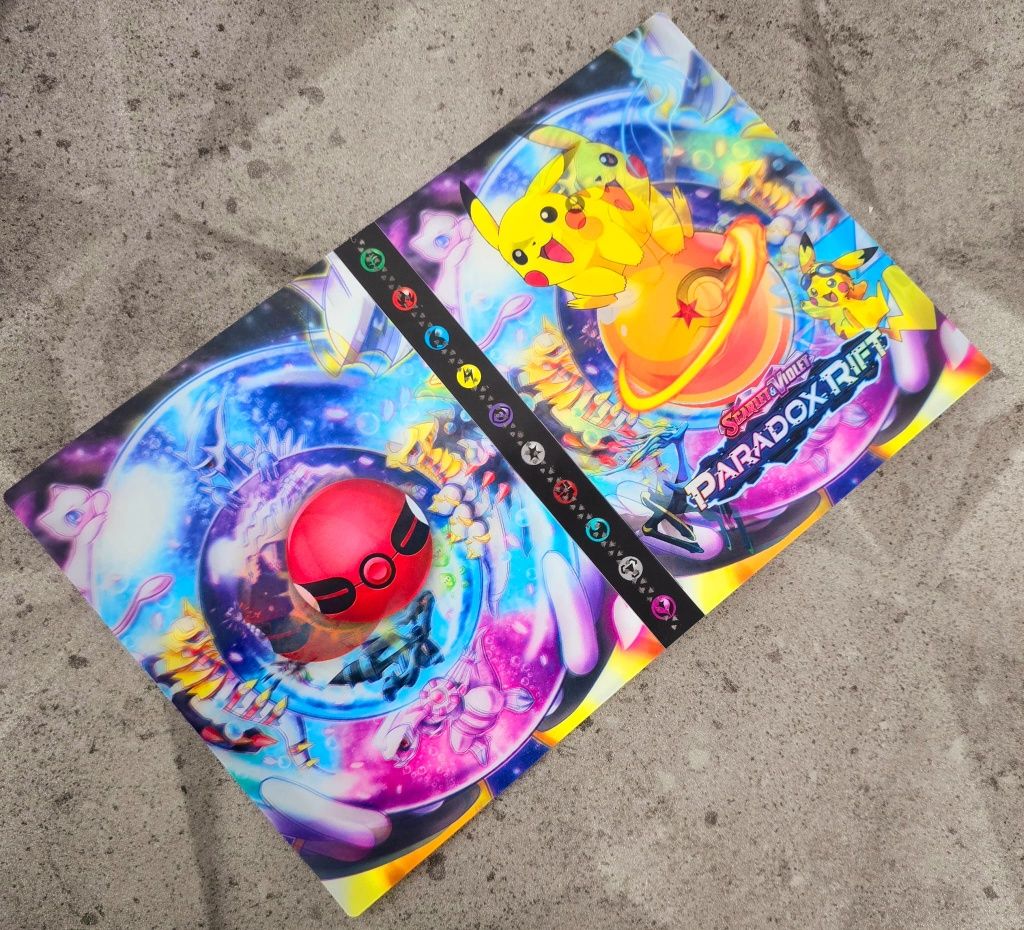 Nowy super album na karty Pokemon A5 3D Pikachu - zabawki