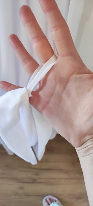 Suknia ślubna 38 z trenem biała nowa z metkami czterowarstwowa