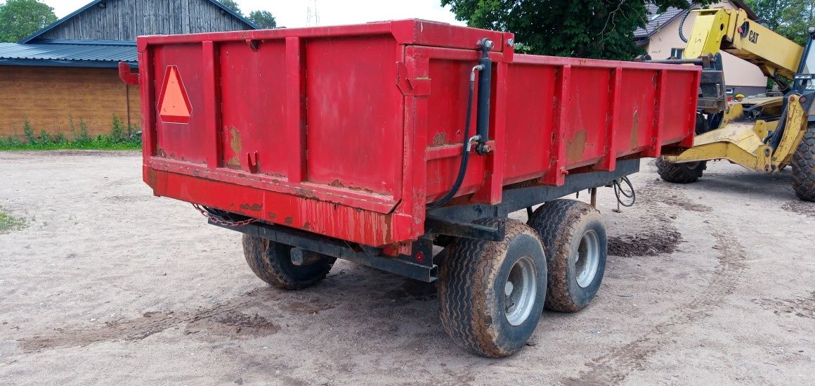 Agromet 9000kg Przyczepa Wywrotka