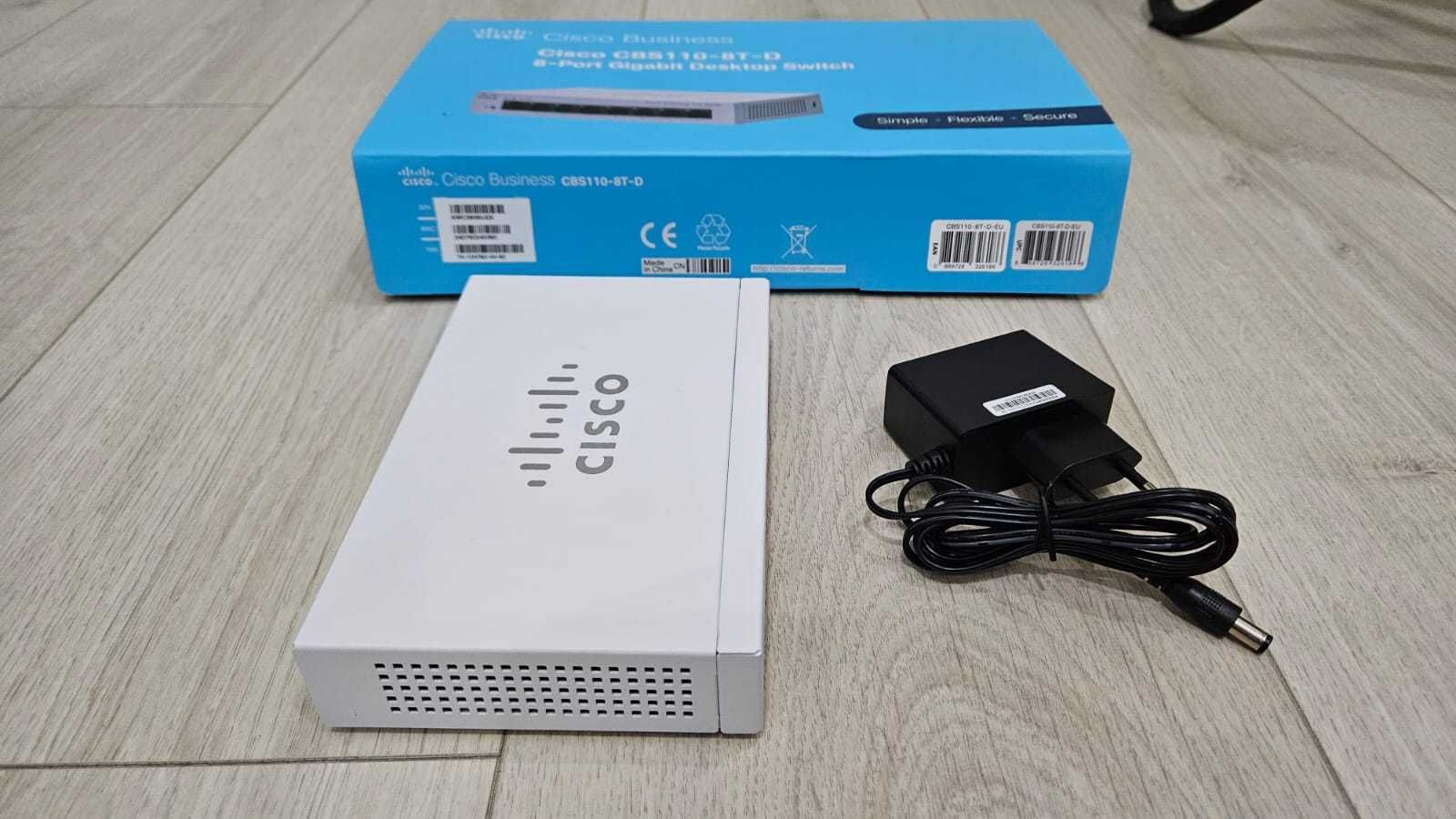 Switch Cisco CBS110-8T-D 110 Series 8-port
