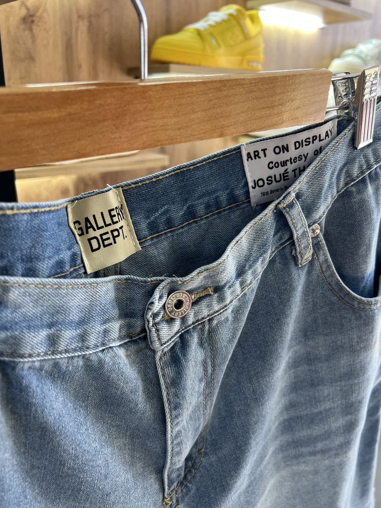 Шорти Джинсові Gallery Dept Denim Shorts Logo