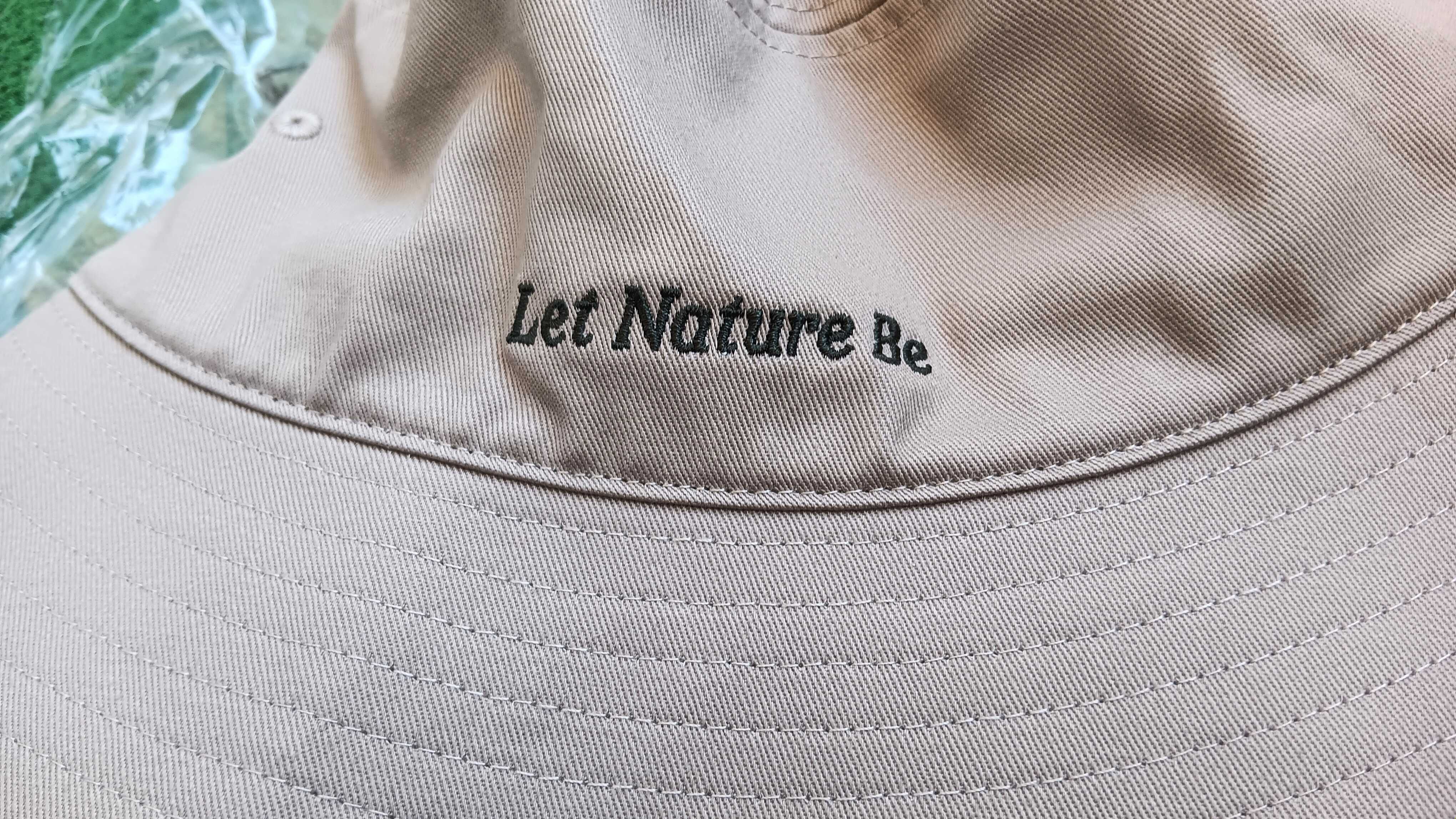 Chapéu Bucket bege H&M novo com etiqueta