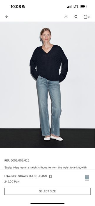 Джинсы massimo dutti 38