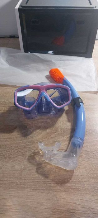 Zestaw Maska i rurka do nurkowania dla dzieci Kuyou