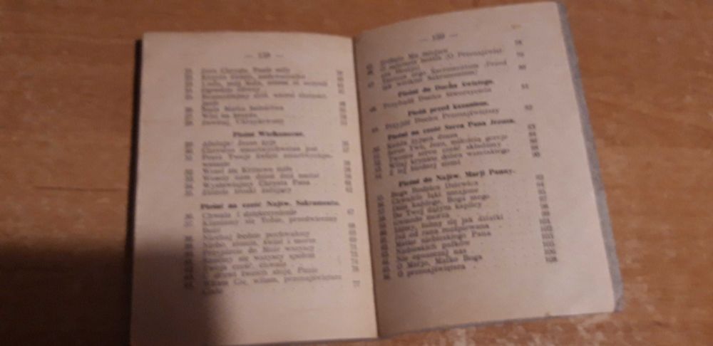 ZBIÓR PIEŚNI POBOŻNYCH -Ks.  Rankowski - Poznań 1928