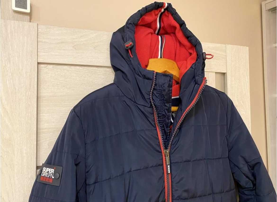 Куртка SUPERDRY Mens Polar Sports Puffer Jacket - оригінальна