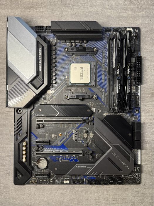 Комплект Ryzen 7 5700X, B550 EXTREME 4, 32gb 3200mhz