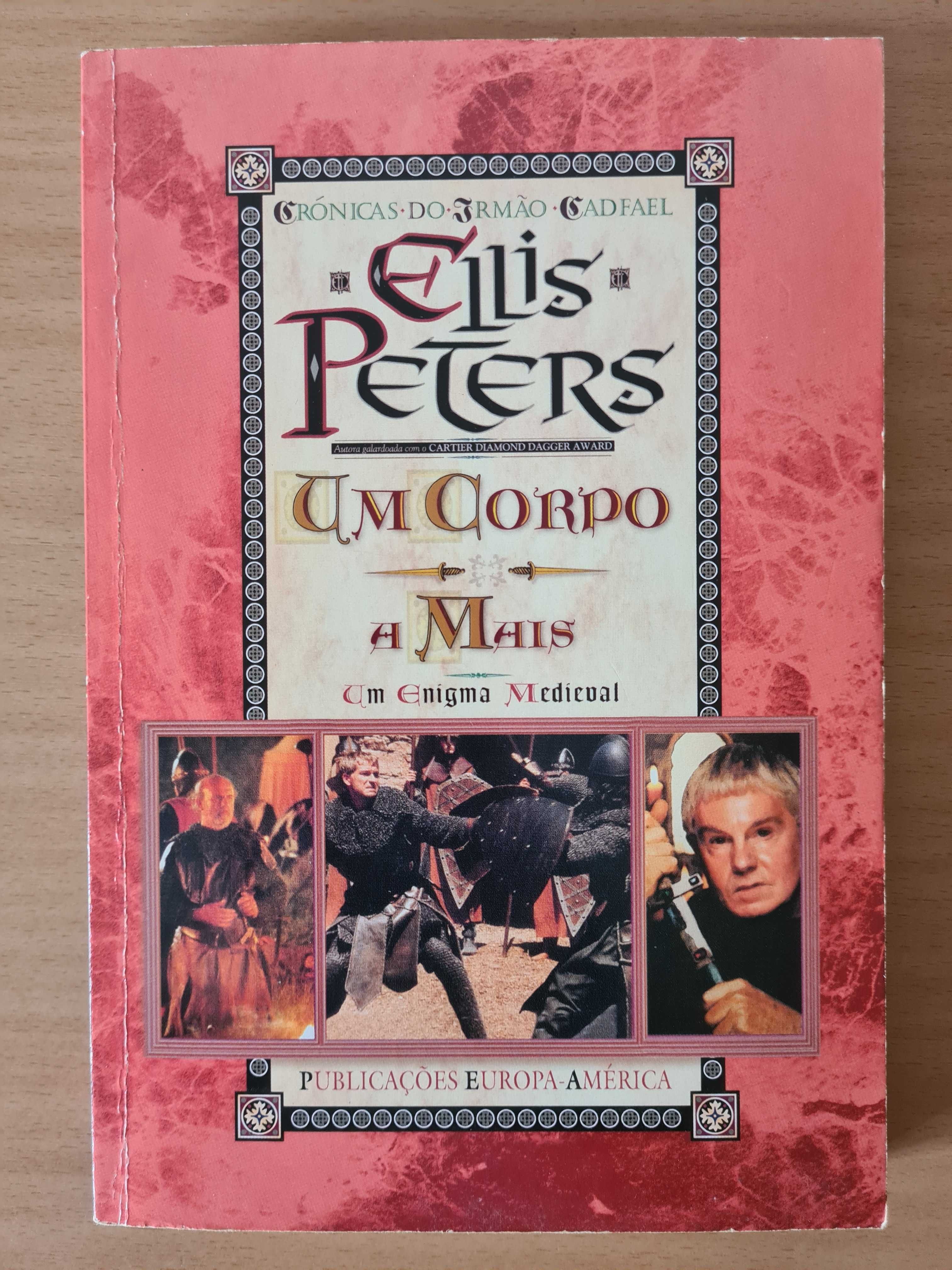 Livro "Crónicas do Irmão Cadfael: Um Corpo a Mais" de Ellis Peters