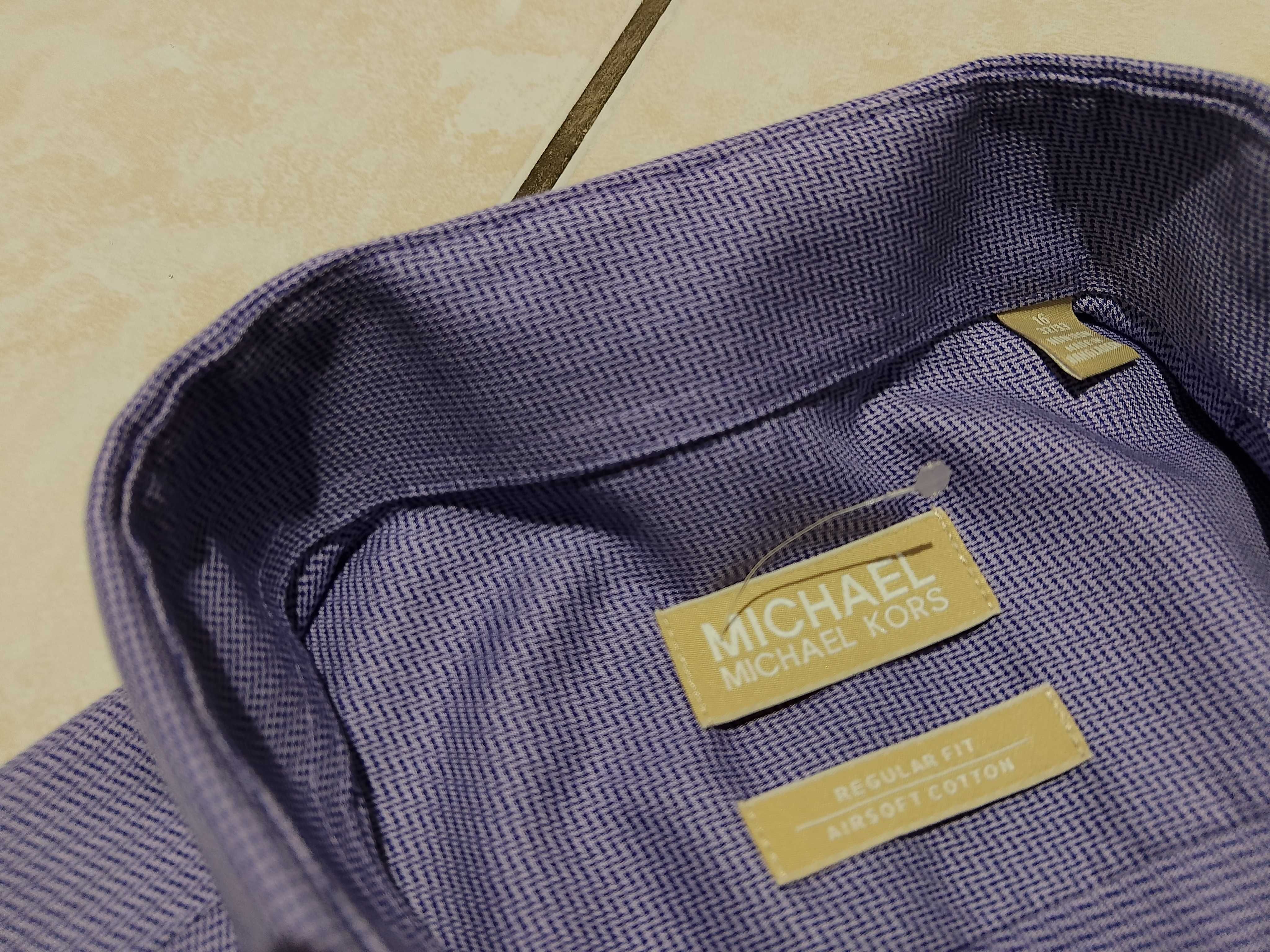 MICHAEL KORS USA - NOWA! Markowa Koszula Męska rozmiar XL