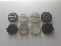 Centros/tampas de jante completos Opel com 56, 59, 60, 64 e 68 mm