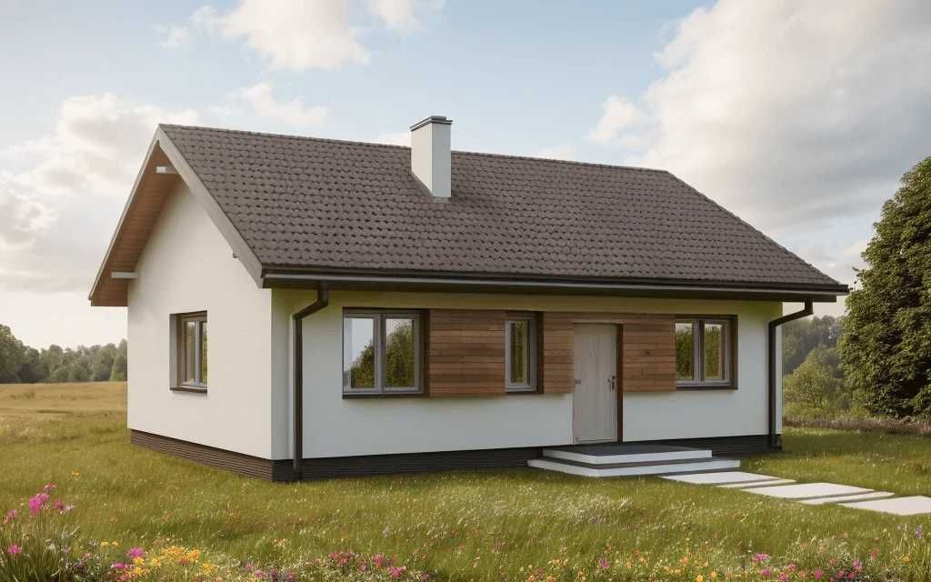 Domek  letniskowy - całoroczny - budowa 6"0"2"5"2"8"2"4"5  Od  49900zł