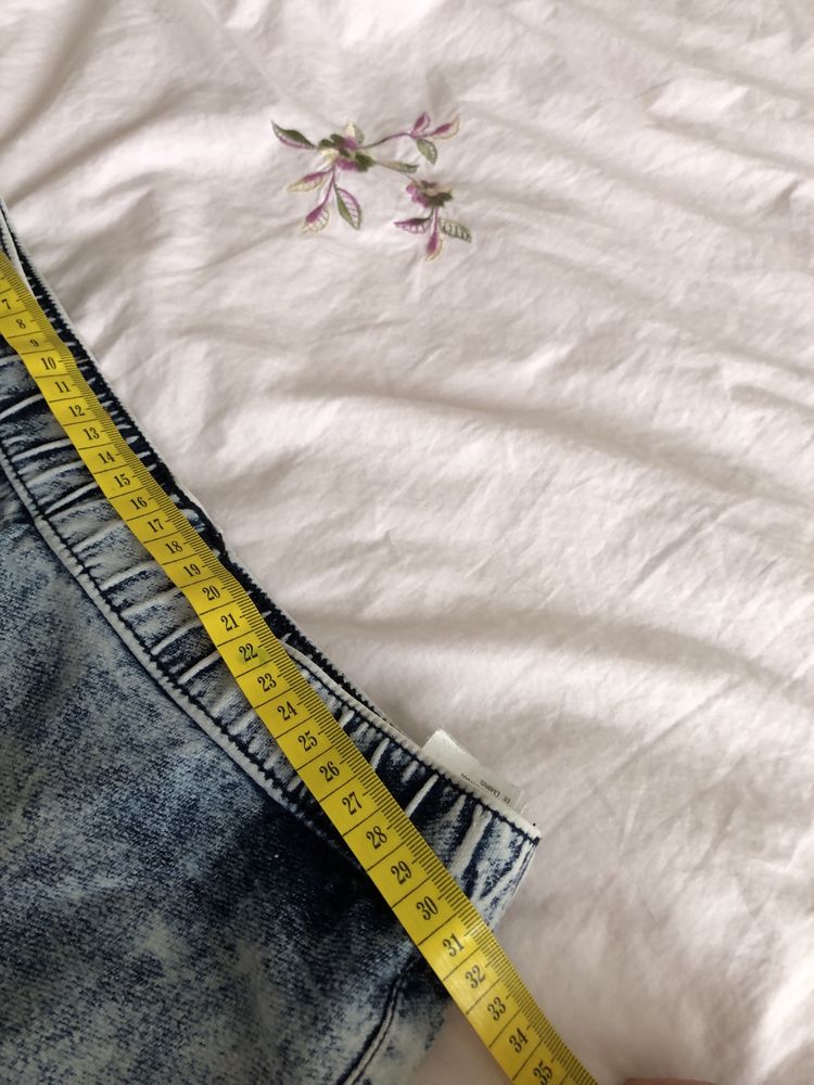 Spódniczka mini ala dżins r.146 H&M