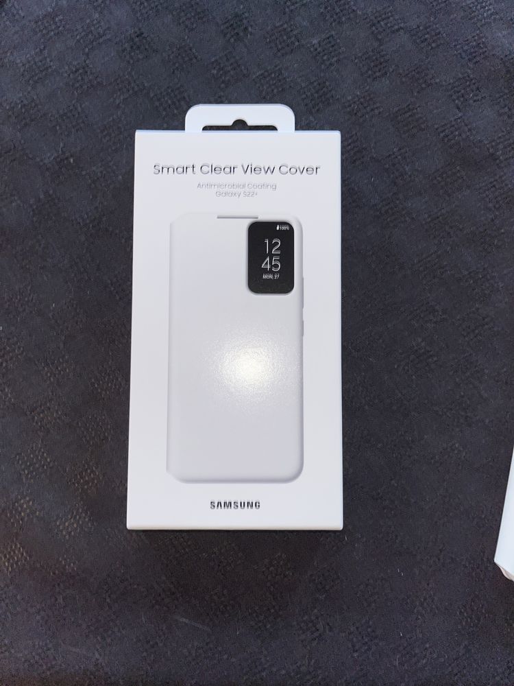 Futerał pokrowiec case Samsung S22+ smart clear view Cover