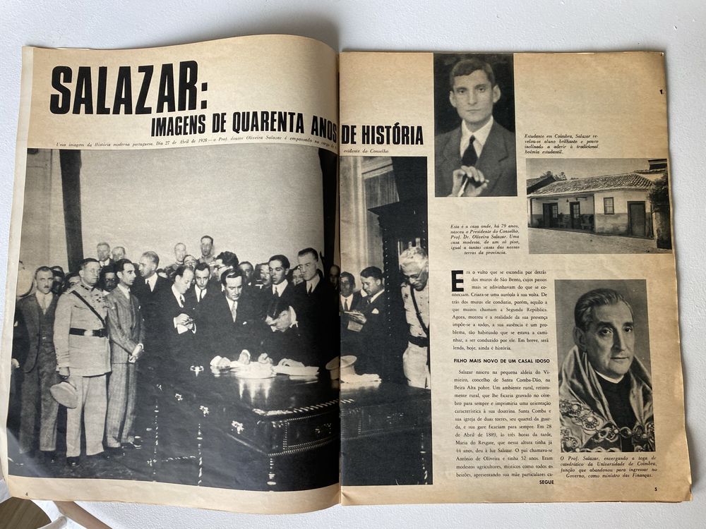 Revista FLAMA - “Salazar Morreu”