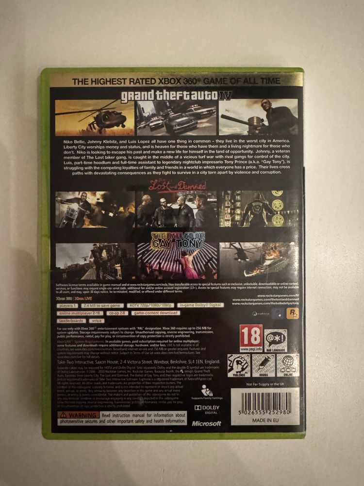 Grand Theft Auto IV and Episodes from Liberty City
