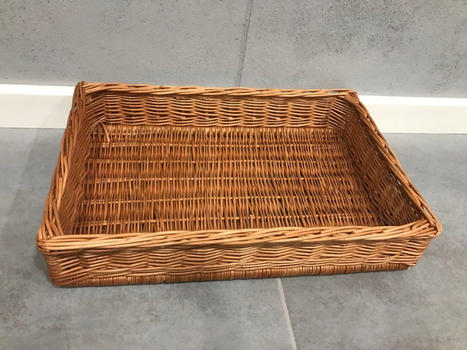 Kosz wiklinowy na warzywa owoce pieczywo 60x40