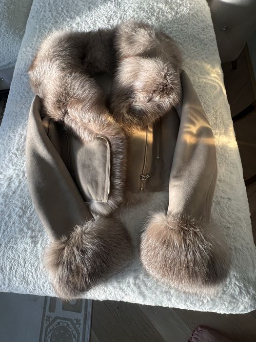 Kożuszek naturalny lis Fursi Justyna Pawkicja xs /s