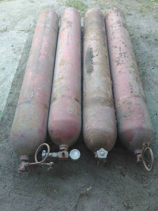 Метановые баллоны 4шт