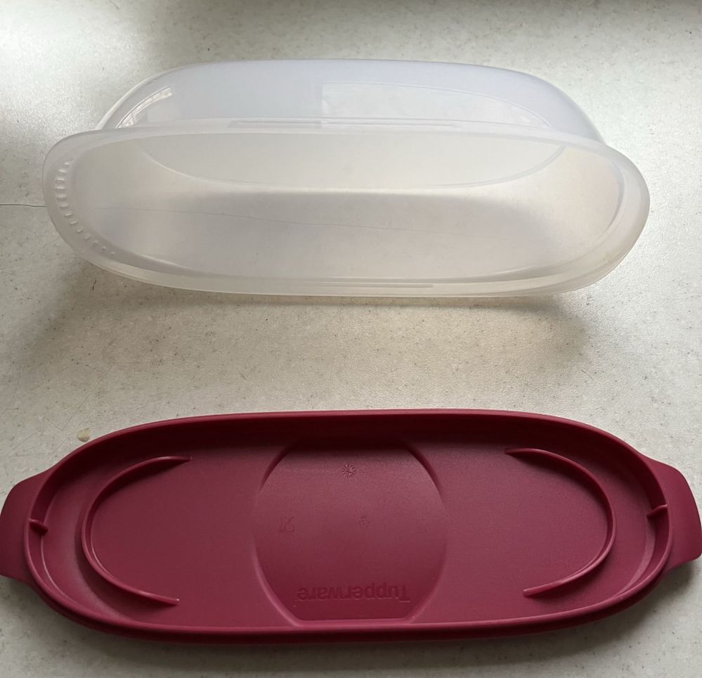 Контейнер салямі, контейнер для ковбаси,  Tupperware