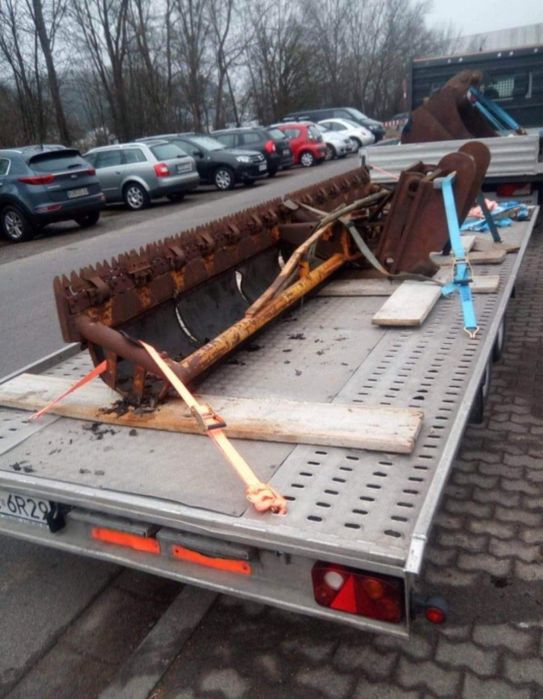 Łyżka kosząca do hakowania, szerokość 4,5m