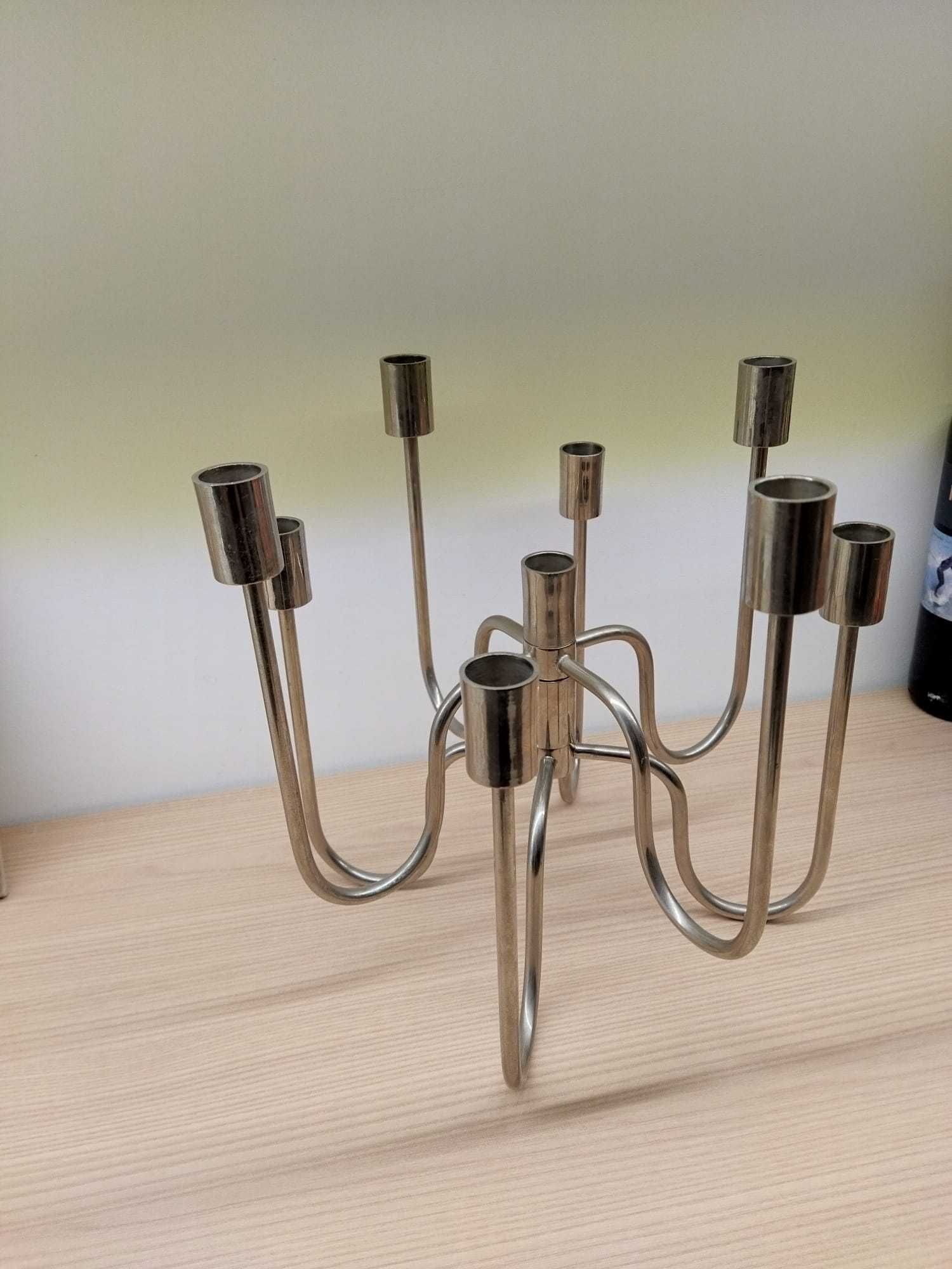 Candelabro Modernista para 9 velas