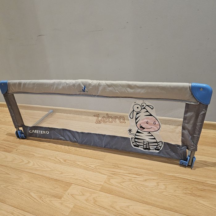 Bramka barierka zabezpieczającą do łóżka dziecięca caretero 120cm