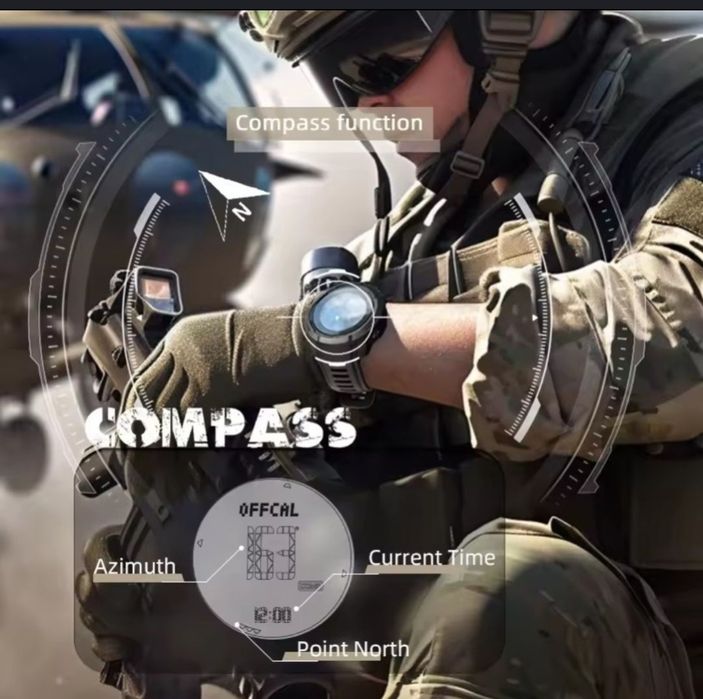 Карбоновий North Edge Vertico годинник. Покращений Apache 46 часы