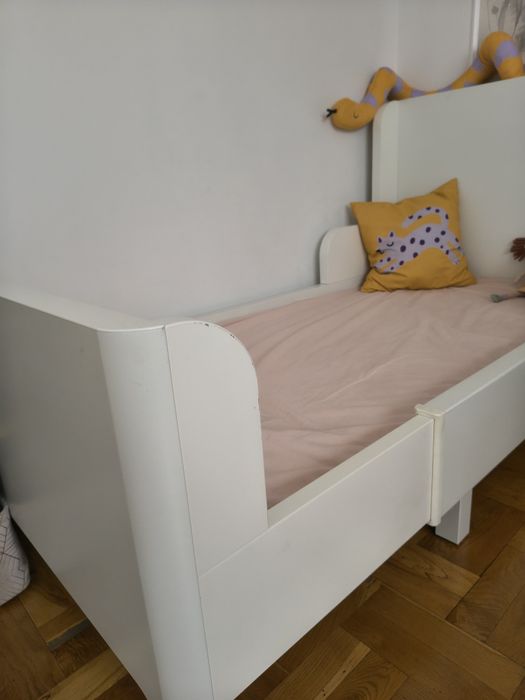 Łóżko rozsuwane Ikea Busunge 80x200