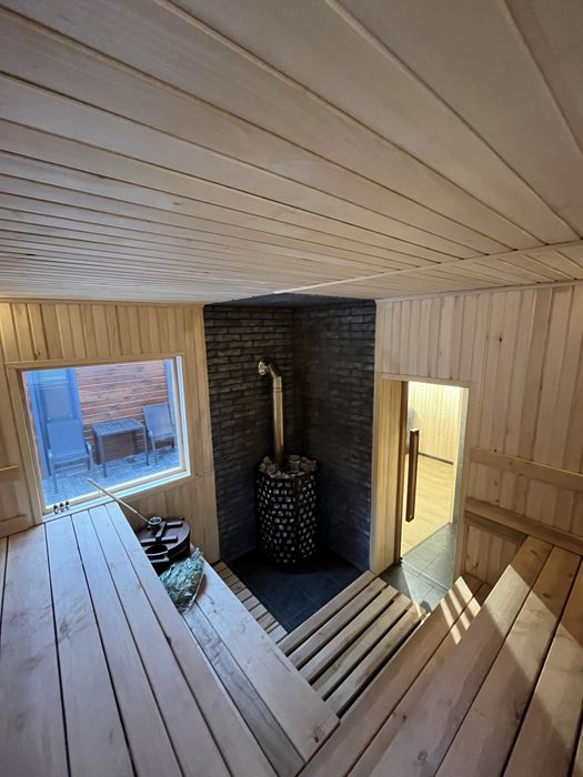 Баня, чан, будиночки для відпочинку, рибалка.