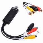 карта видео захвата конвертер из RCA(тюльпаны) в USB переходник, звук