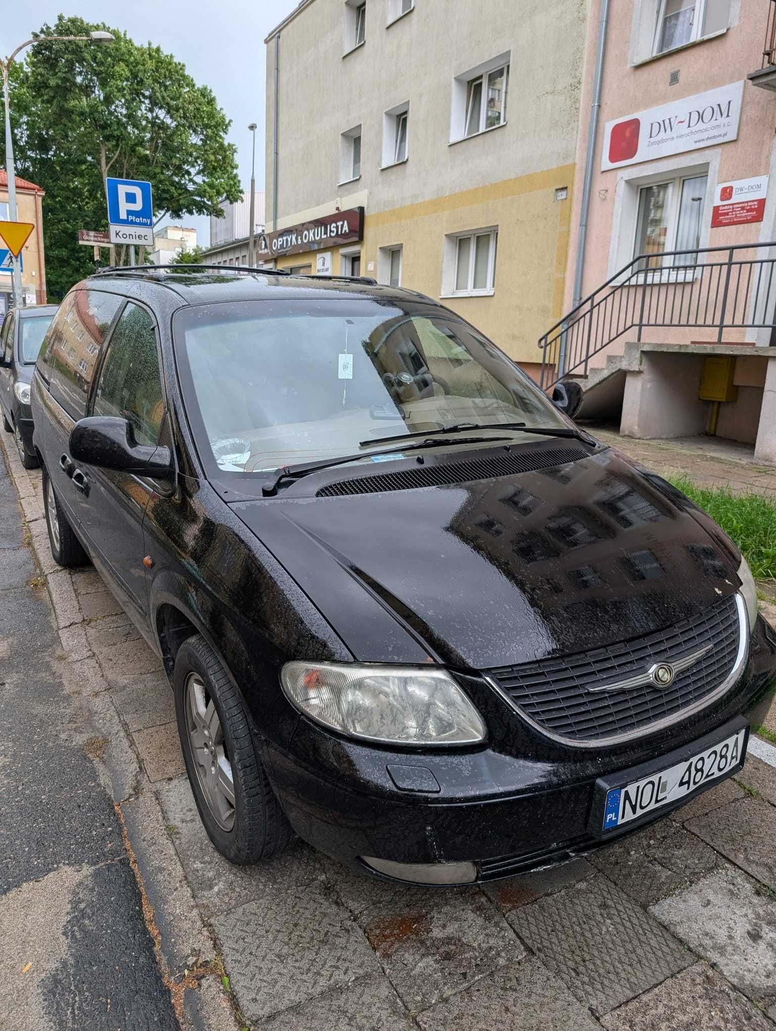 Chrysler Voyager 2002 3.3 174 KM,LPG, skóra, kiedyś był igłą, zamiana.